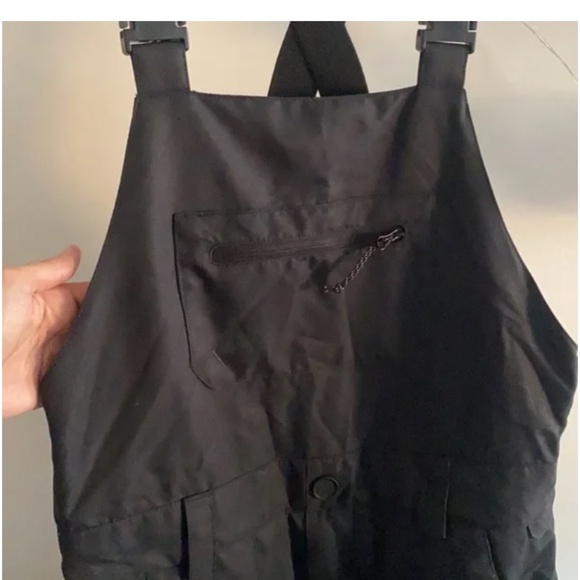 🪞 NEW volcom snow suit adjustable bib jumpsuit with suspender winter wear - Picture 4 of 9